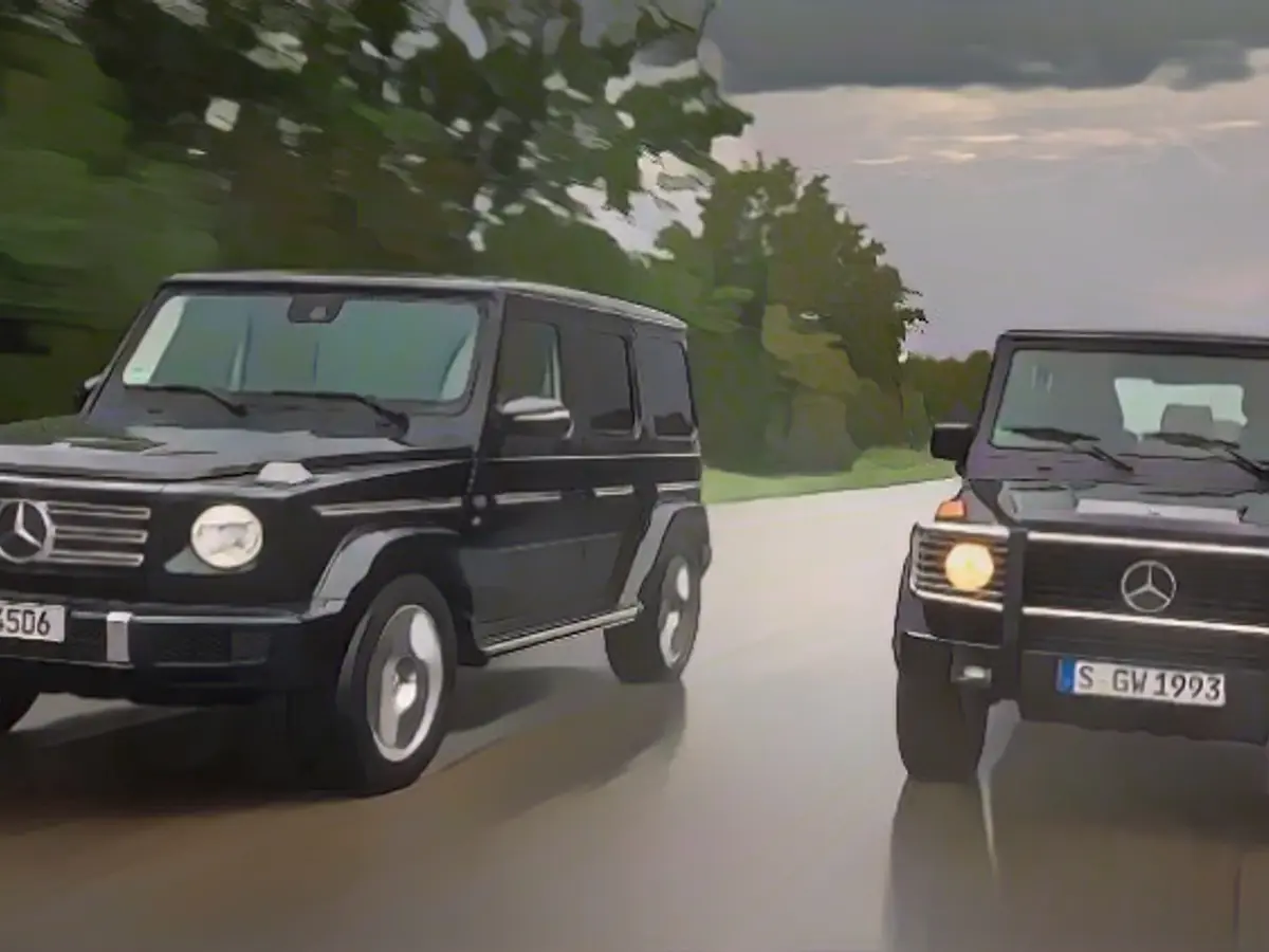 Legendary Mercedes 500 GE gets H license plate