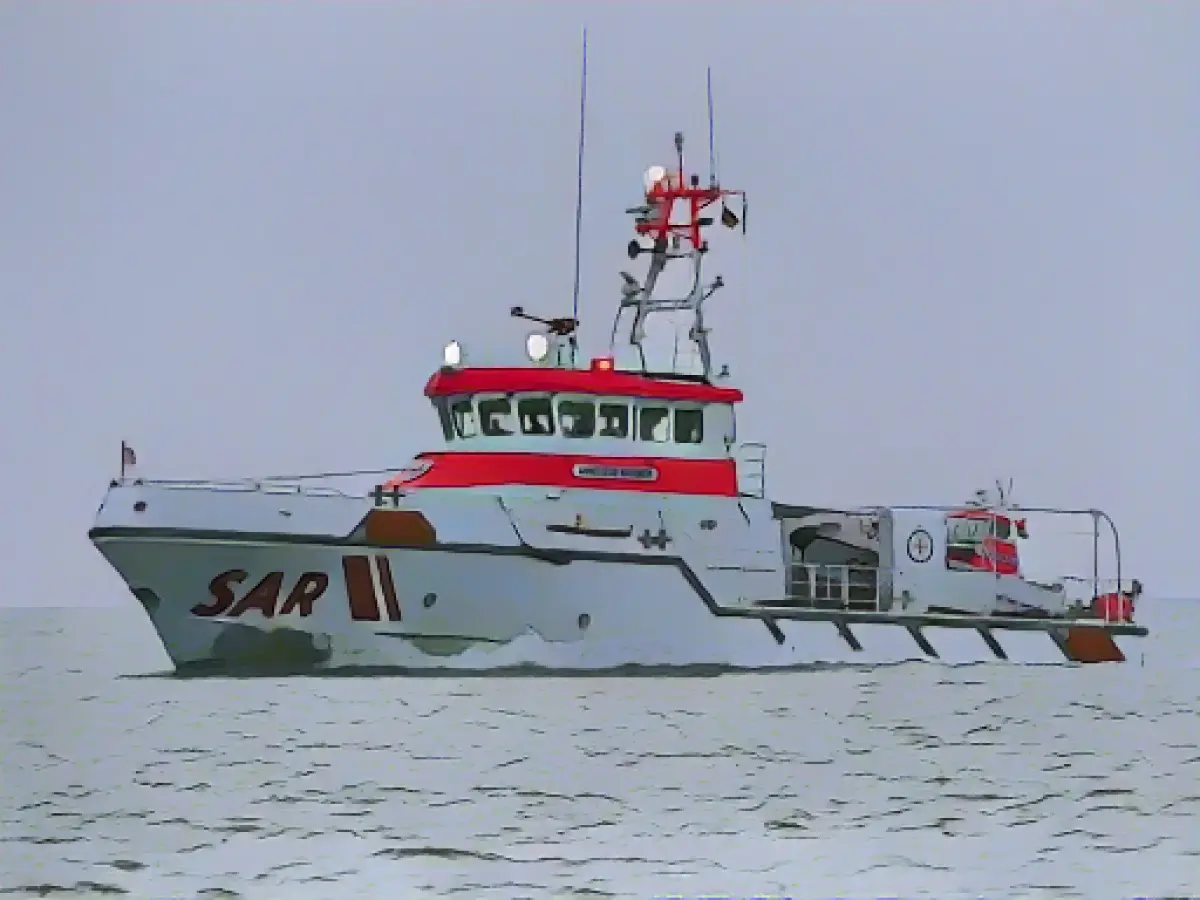 Three brothers rescued from North Sea flood while searching for amber