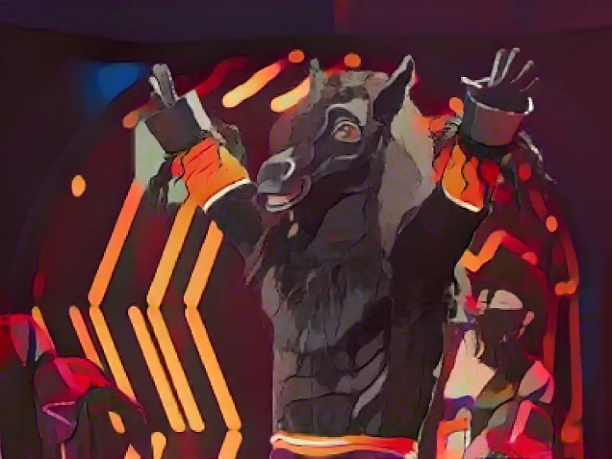 Who is behind the Mustang?