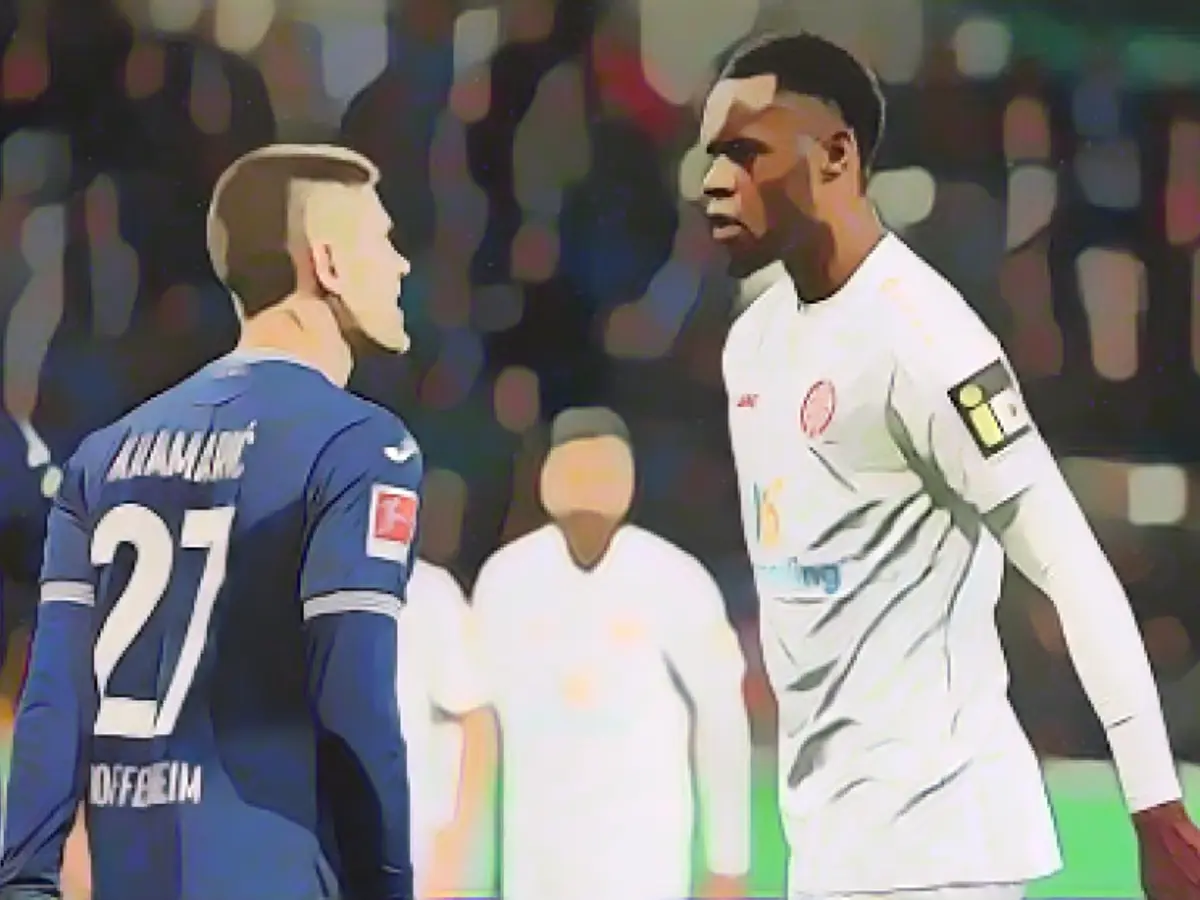 Accusation of lying in the middle of the game