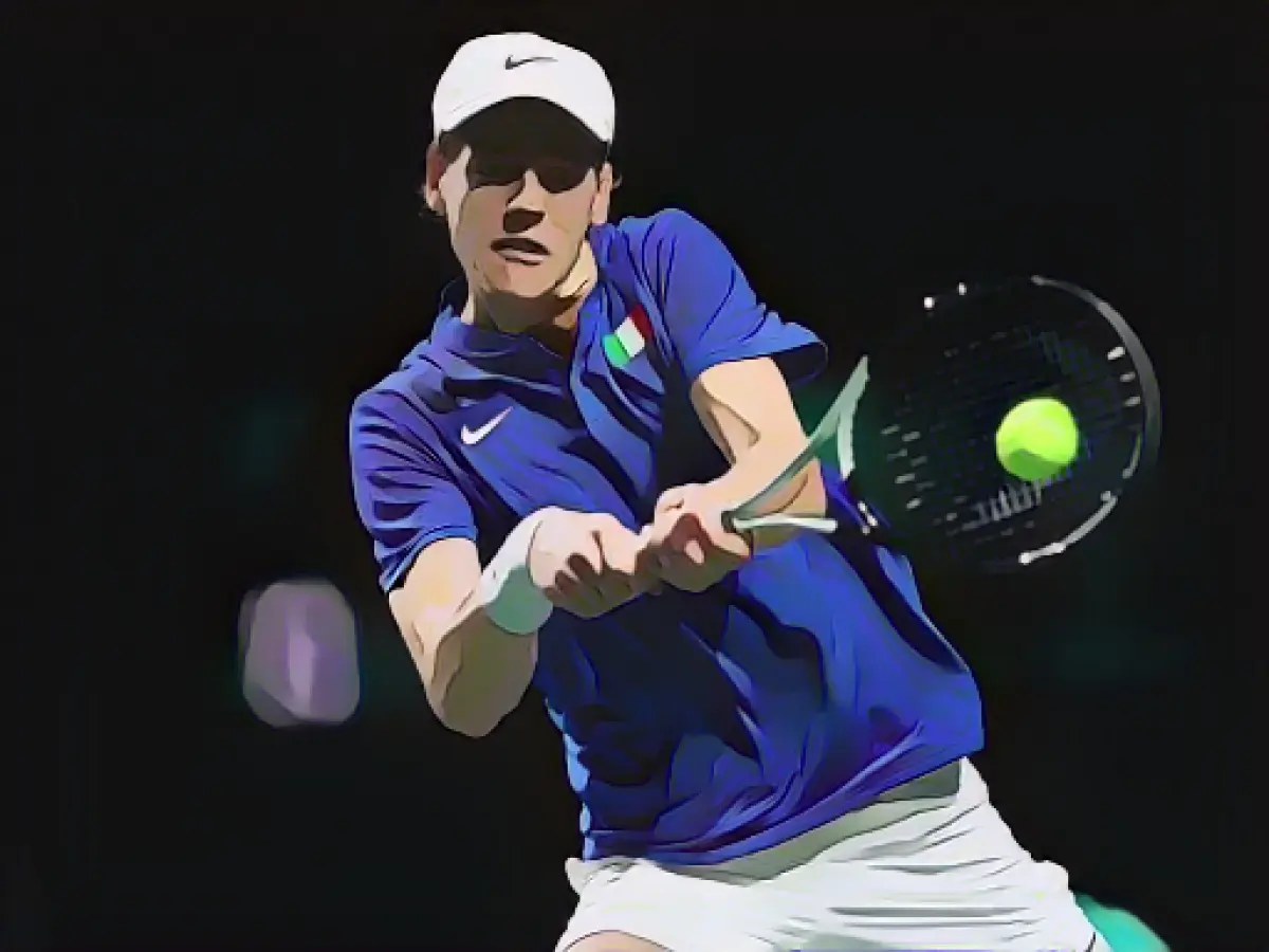 Italy and star Sinner celebrate the Davis Cup title