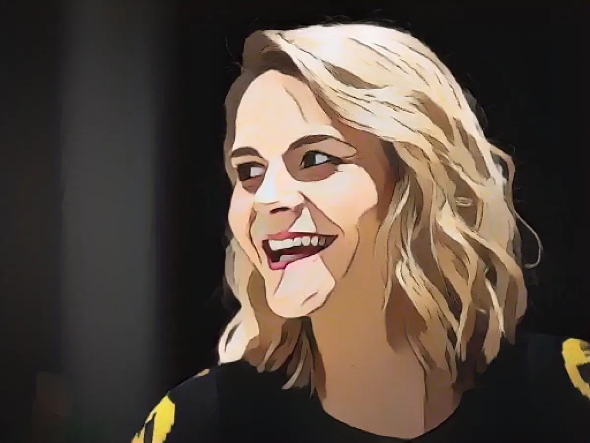 Hazel Brugger doesn't like to see herself on TV