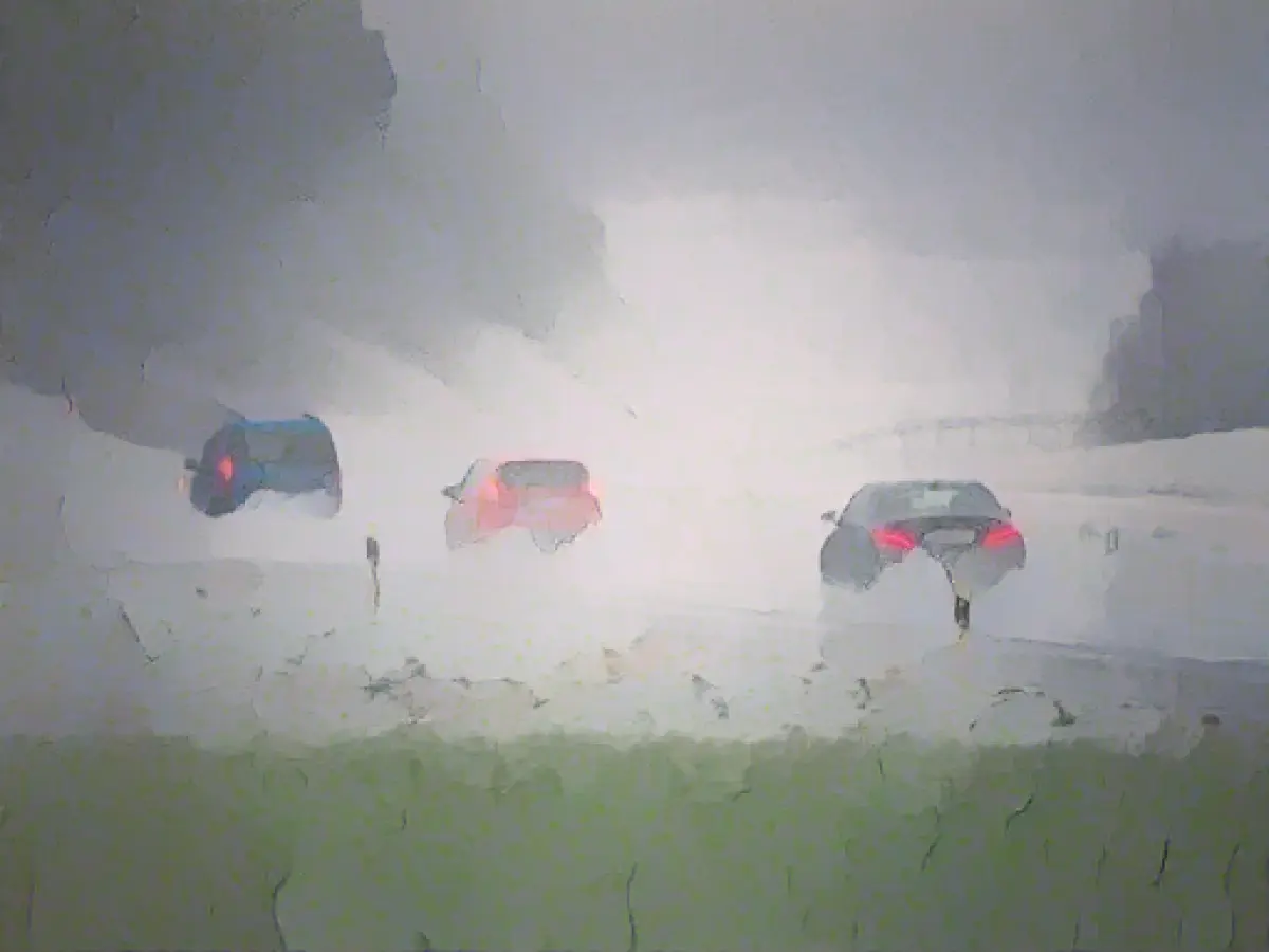 Partly heavy snowfall and icy conditions expected