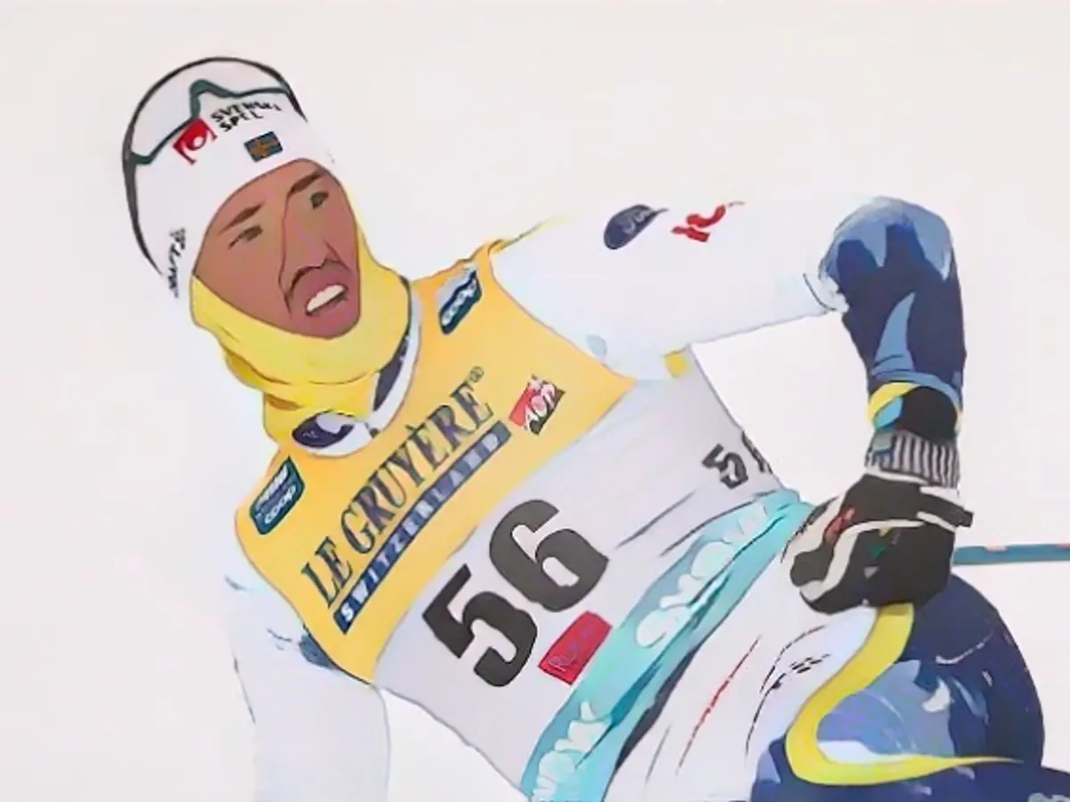 Cross-country skier freezes penis in the middle of World Cup race