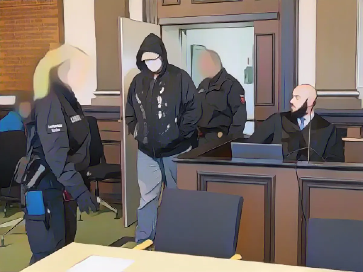 Dead in the Weser - defendants remain silent at the start of the trial