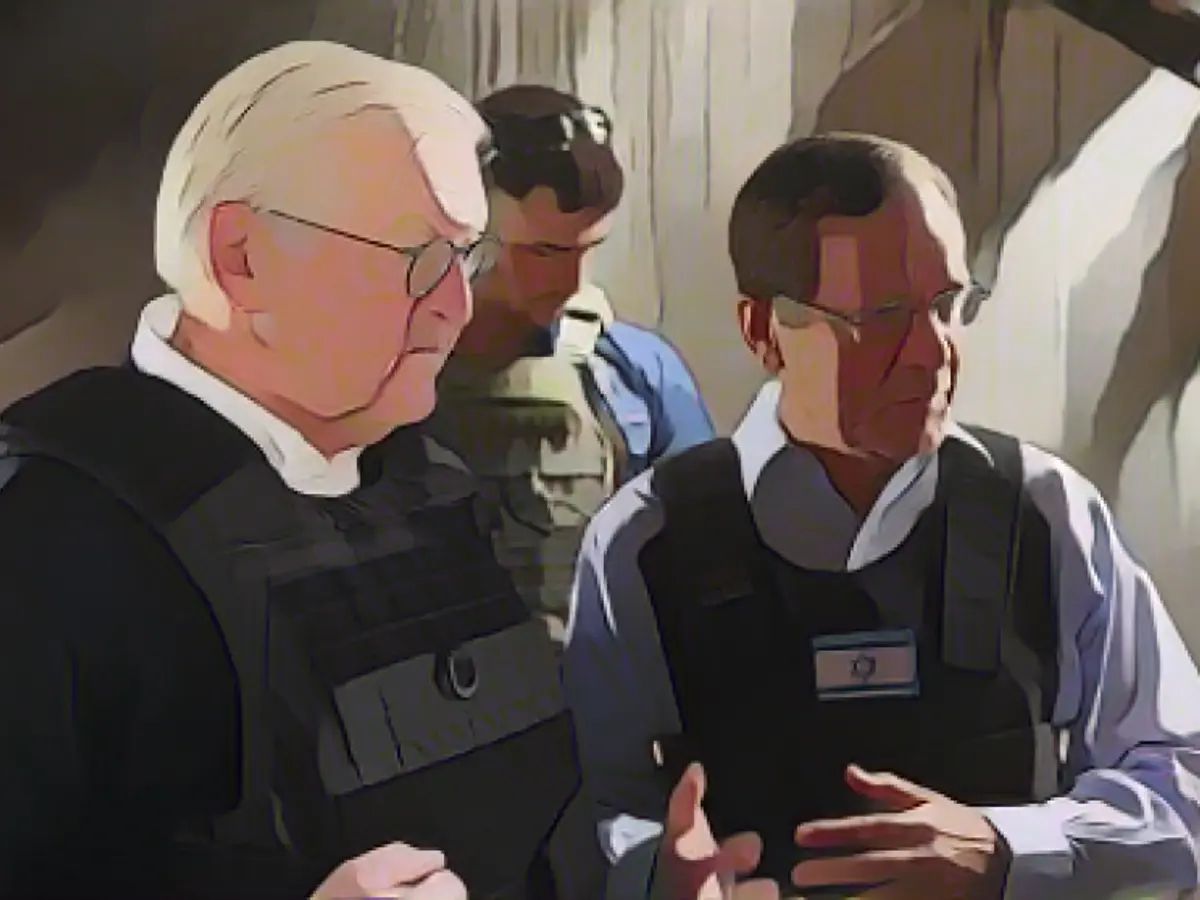 Steinmeier sees the Hamas horror here