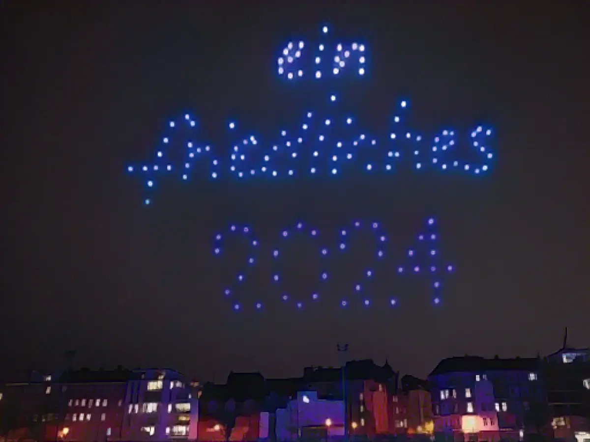 Association presents drone show as an alternative to fireworks