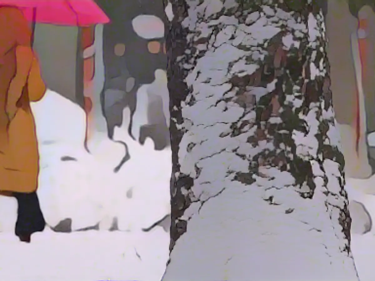 Snow and icy conditions at the start of the weekend in Thuringia