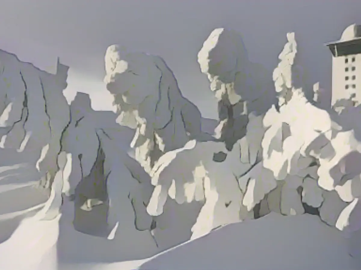 Light snow and clouds - wintry for the weekend