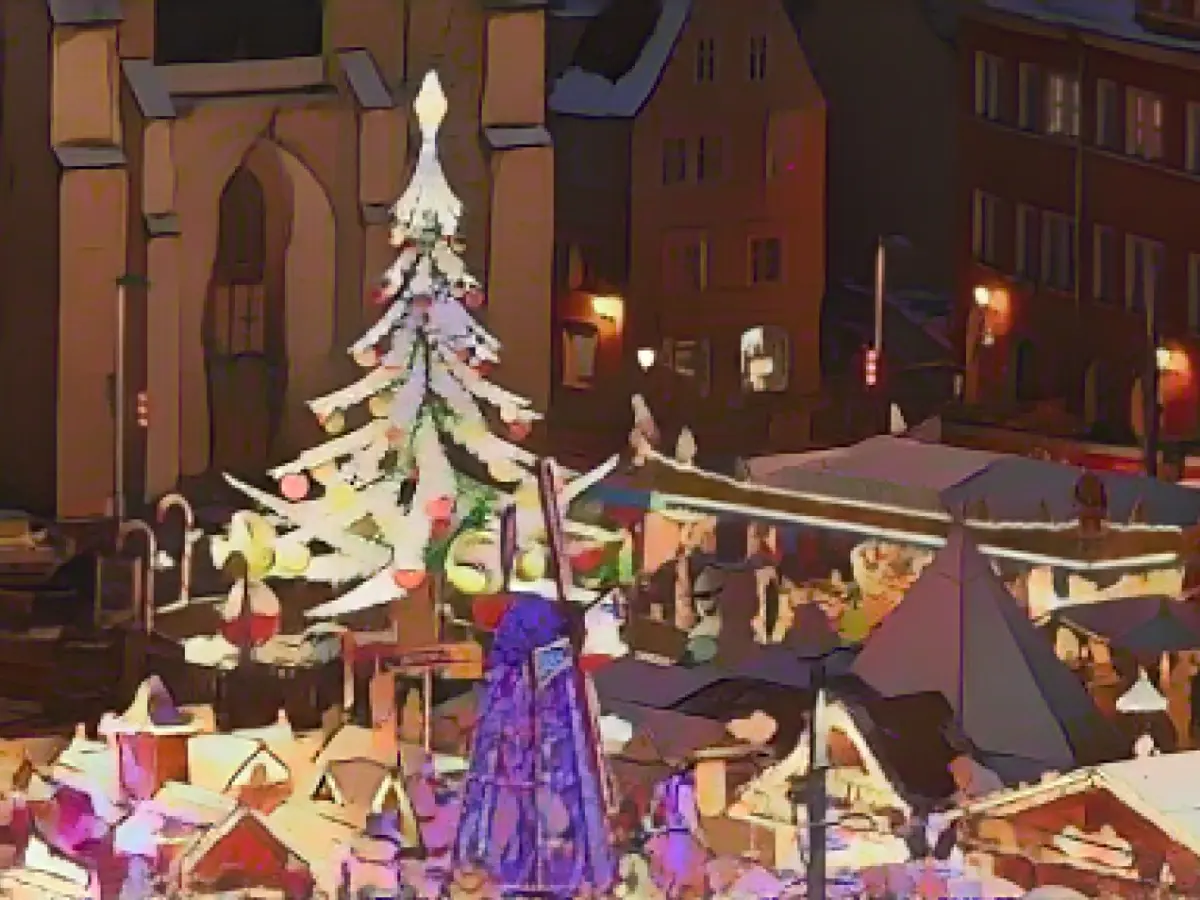 Police visibly out and about at Christmas markets