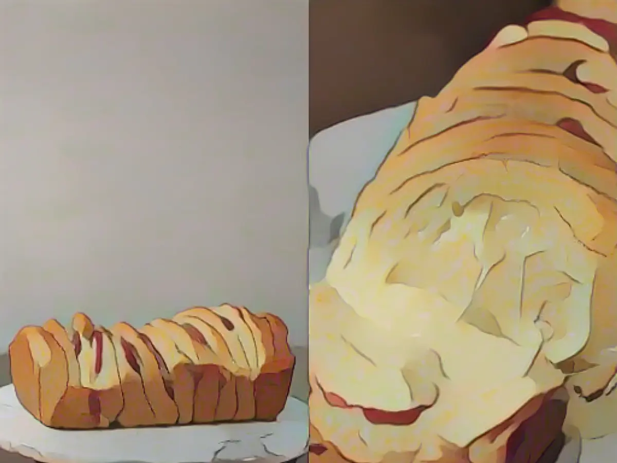 Sweet/Savoury Pull-Along Bread: The apple of my eye