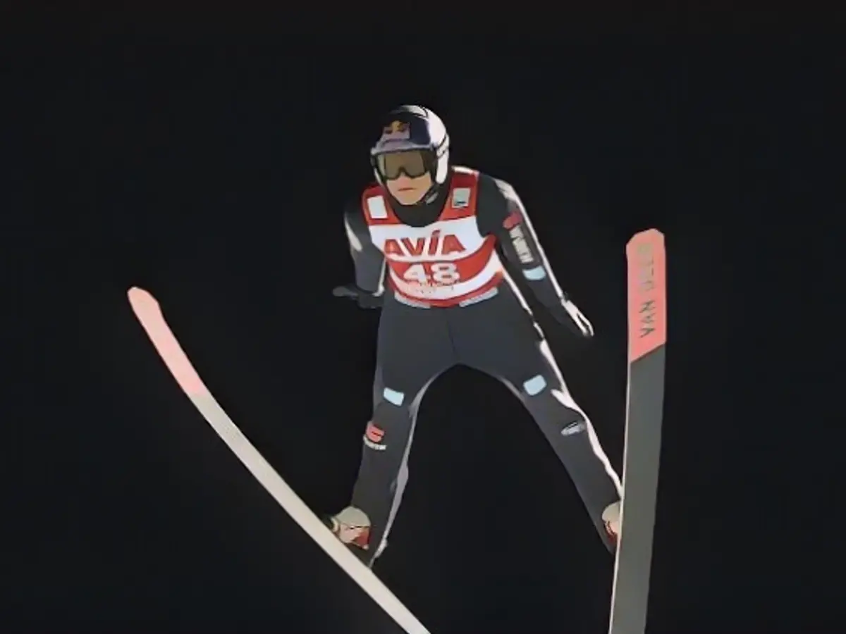German ski jumping festival continues