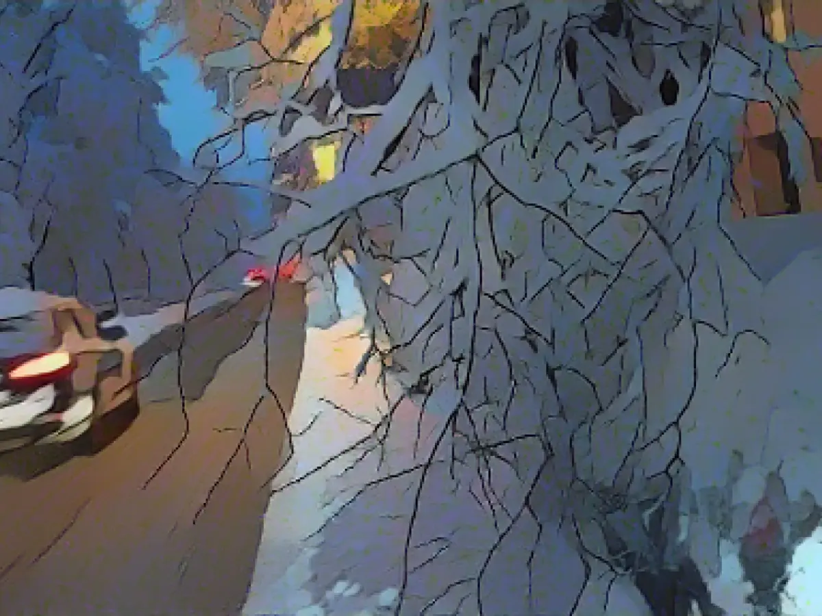 Weather situation in southern Germany eases, but air and rail traffic still disrupted