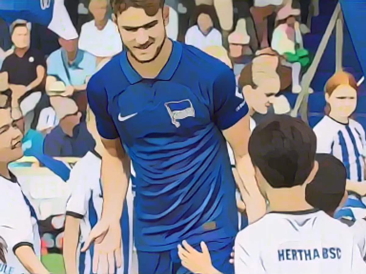 Hertha's Klemens enjoys new position "immensely"