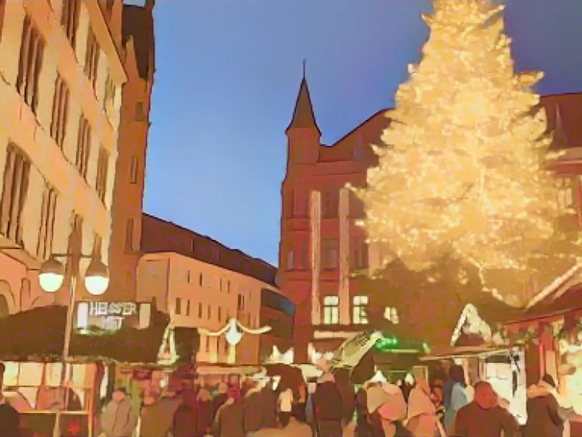 Silent protest at the Christmas market over GEMA fees