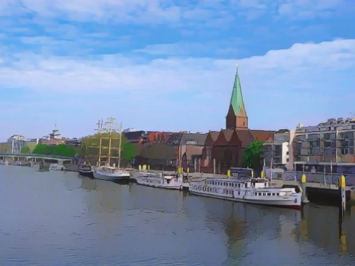 Passers-by rescue man from the icy Weser