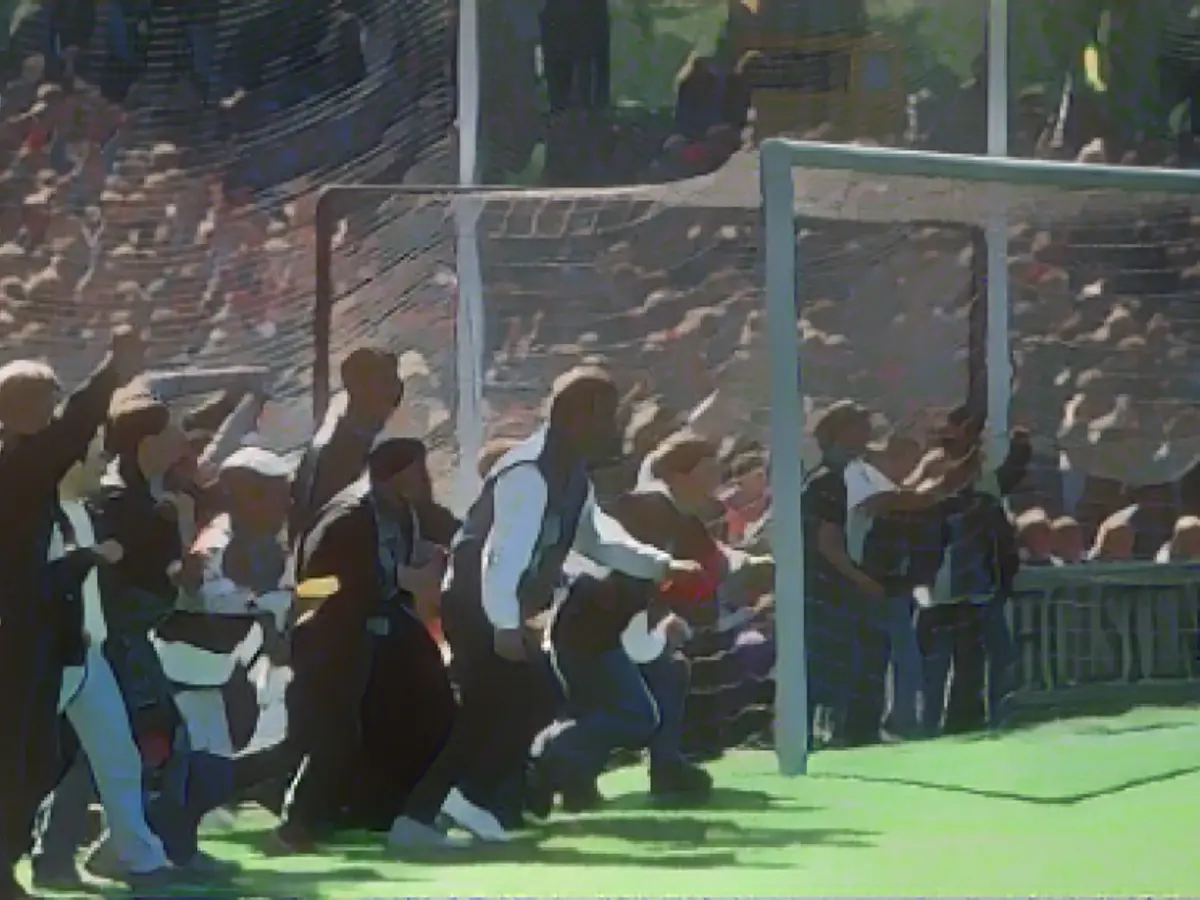 When the referee cheated against Homburg ...