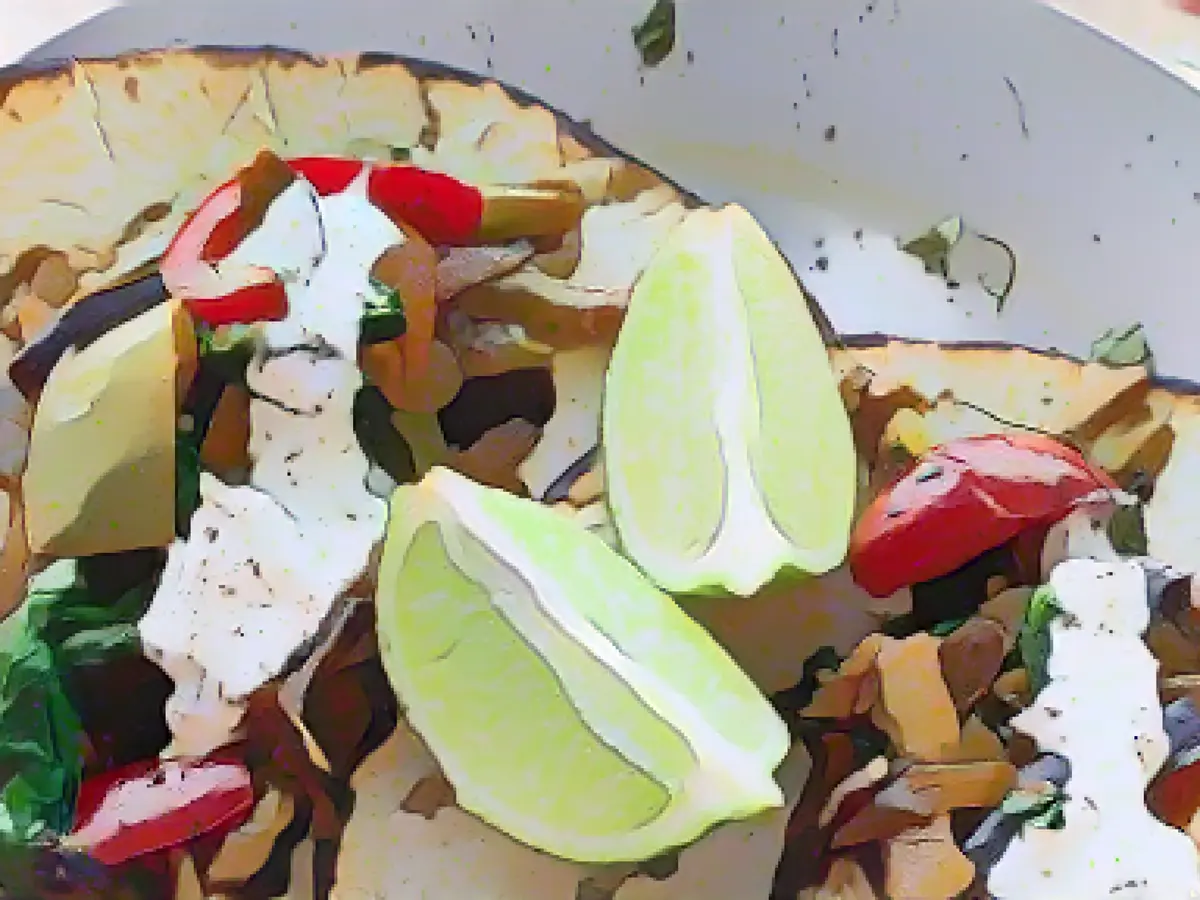 eggplant fajita tacos