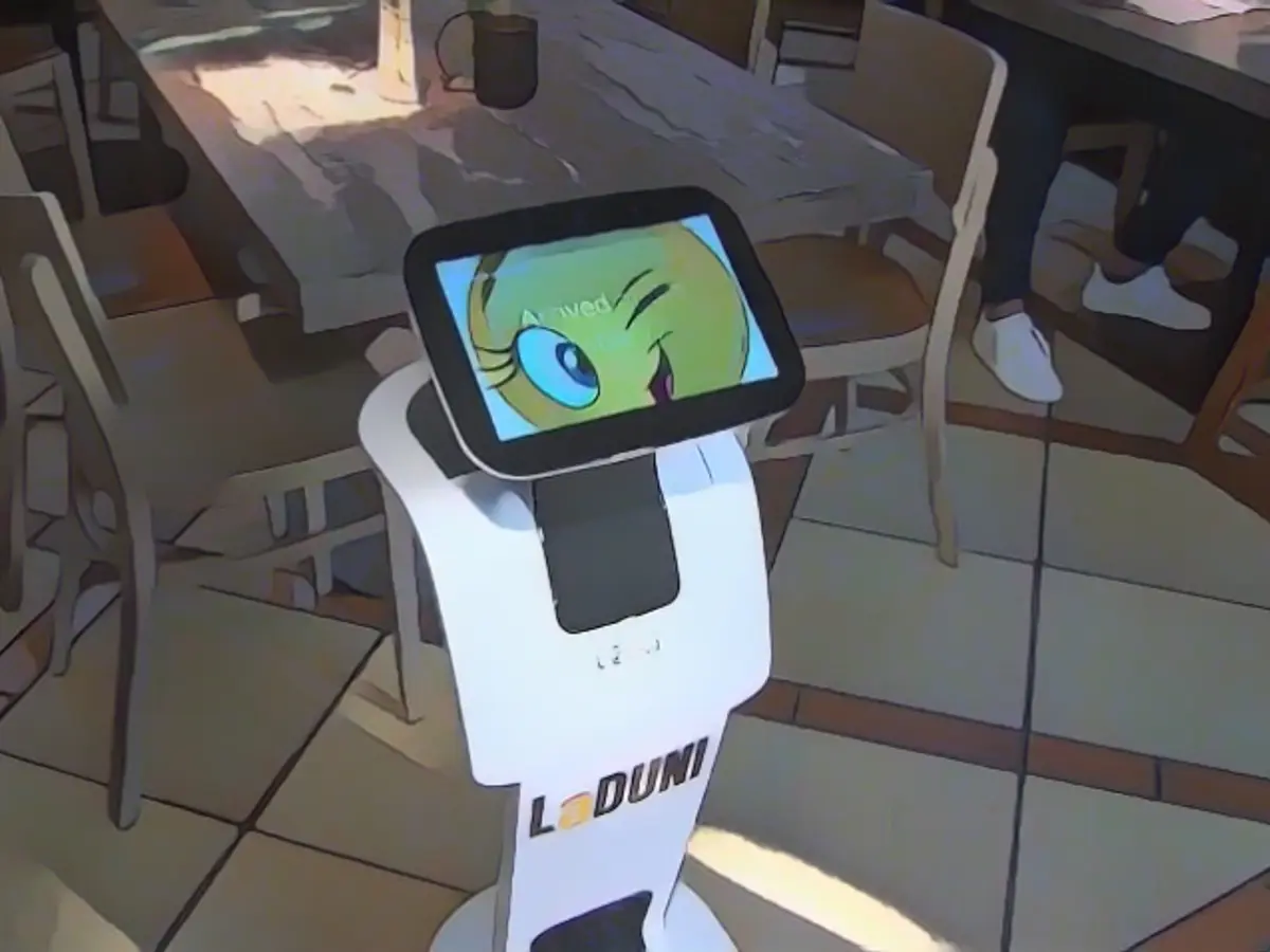 They even sing "Happy Birthday." Robots taking over unwanted jobs at a Latino restaurant in Texas