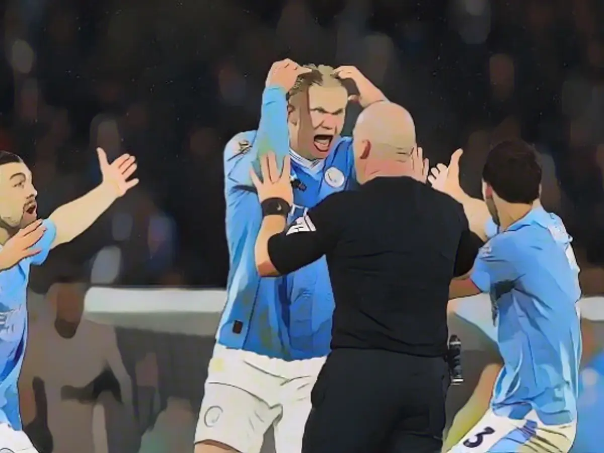 Erling Haaland goes berserk at Manchester's goal festival
