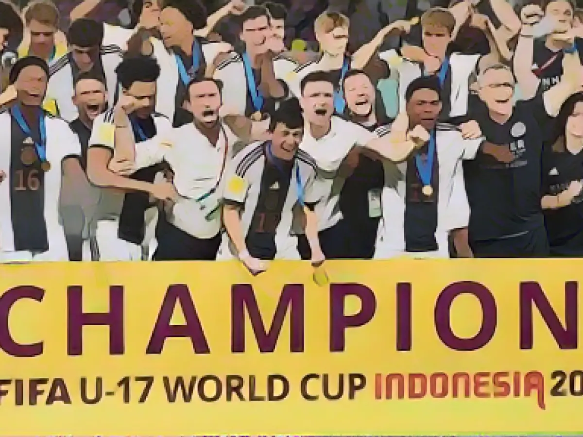 Reception for U17 world champions - "Tailwind for the European Championship year"