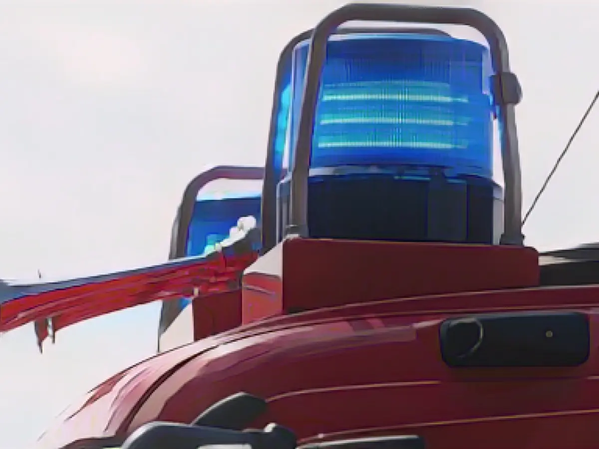 Broken into ice: Two girls suffering from hypothermia