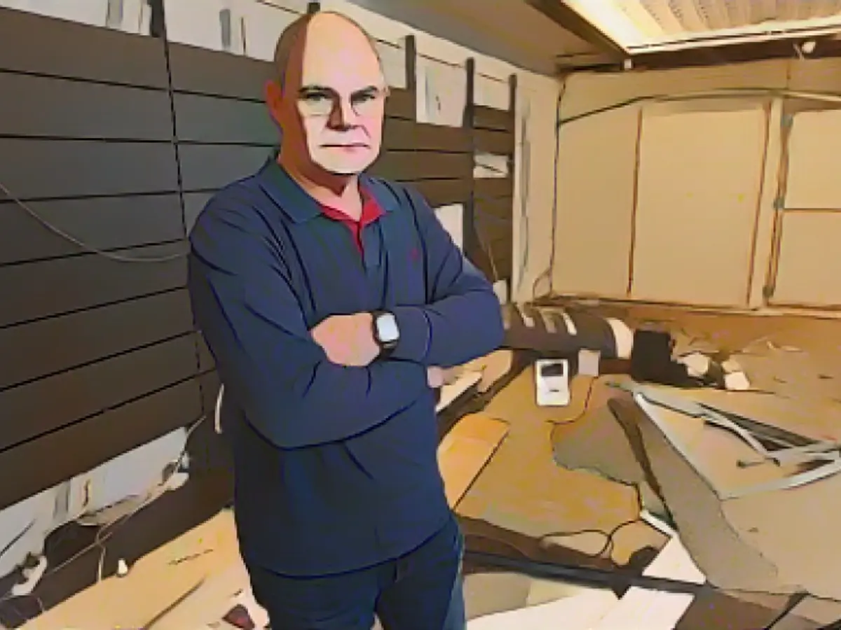 Pensioner smashed up my hi-fi store