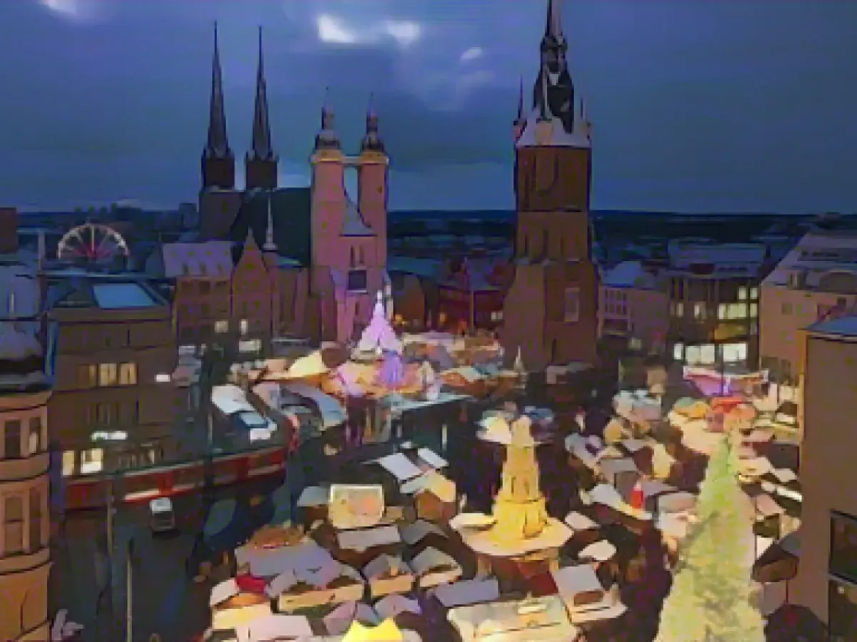 Drunks steal nutcrackers from the Christmas market in Halle