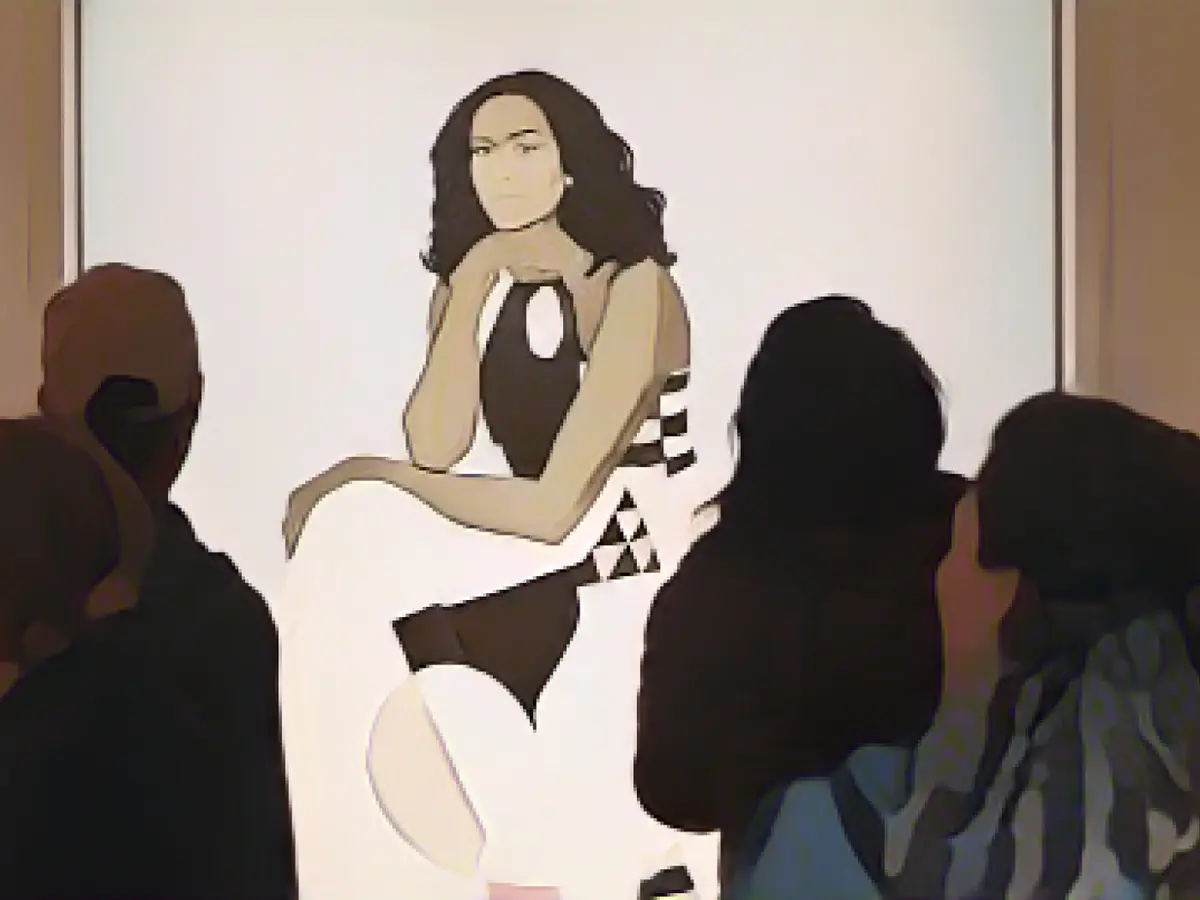 Four million people flocked to see the Obama portrait. that's why