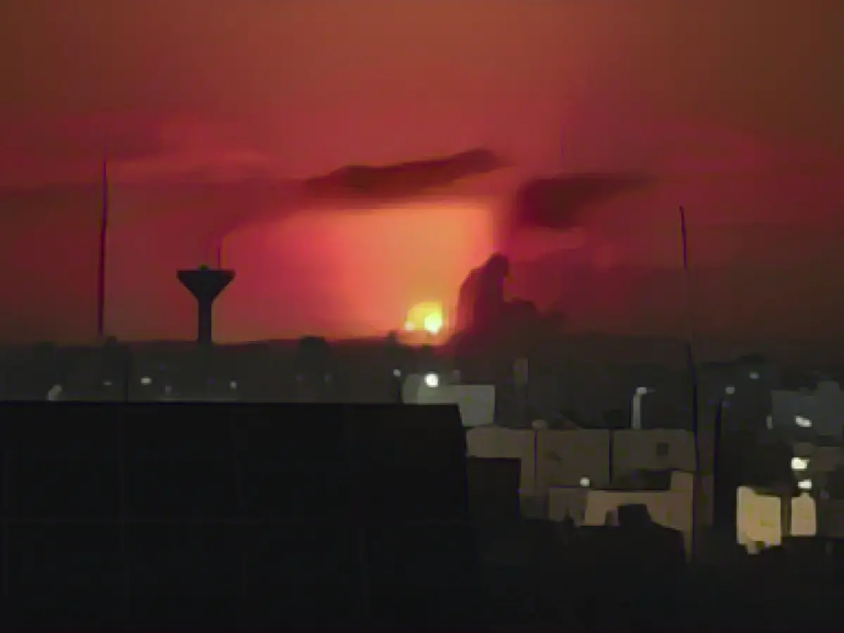 Fierce fighting between the Israeli army and Hamas in the south of the Gaza Strip