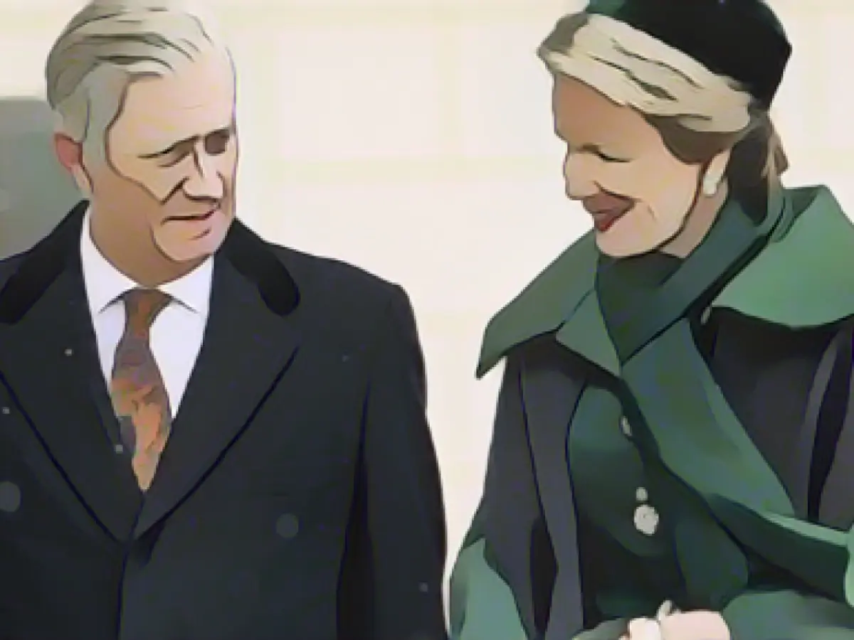 Belgian royal couple arrive in Berlin for official visit to Germany