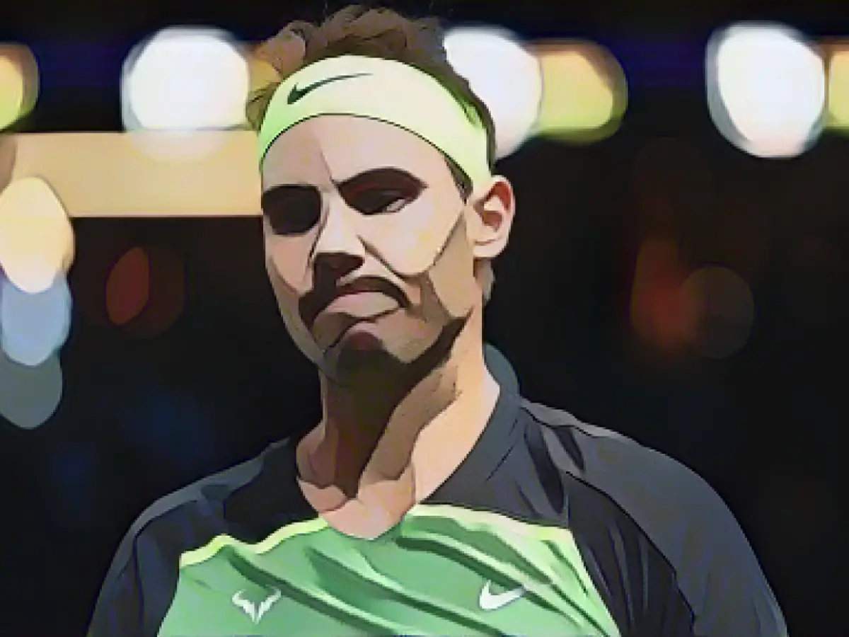 Rafael Nadal unsure of reaching World Tour final after Paris Masters defeat