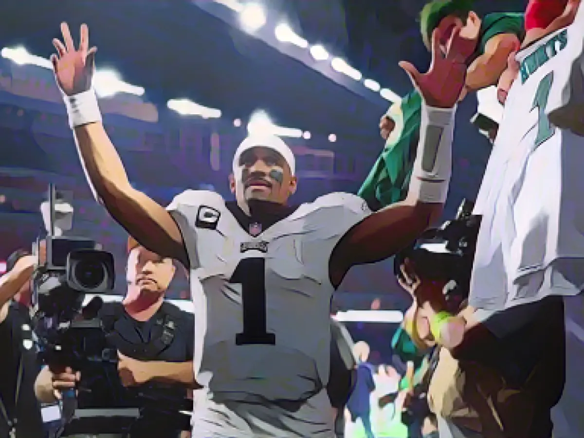 How did the Philadelphia Eagles become a Super Bowl contender after starting the season undefeated?