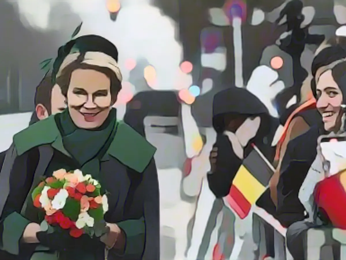 Belgian royals arrive in Berlin for trip to Germany