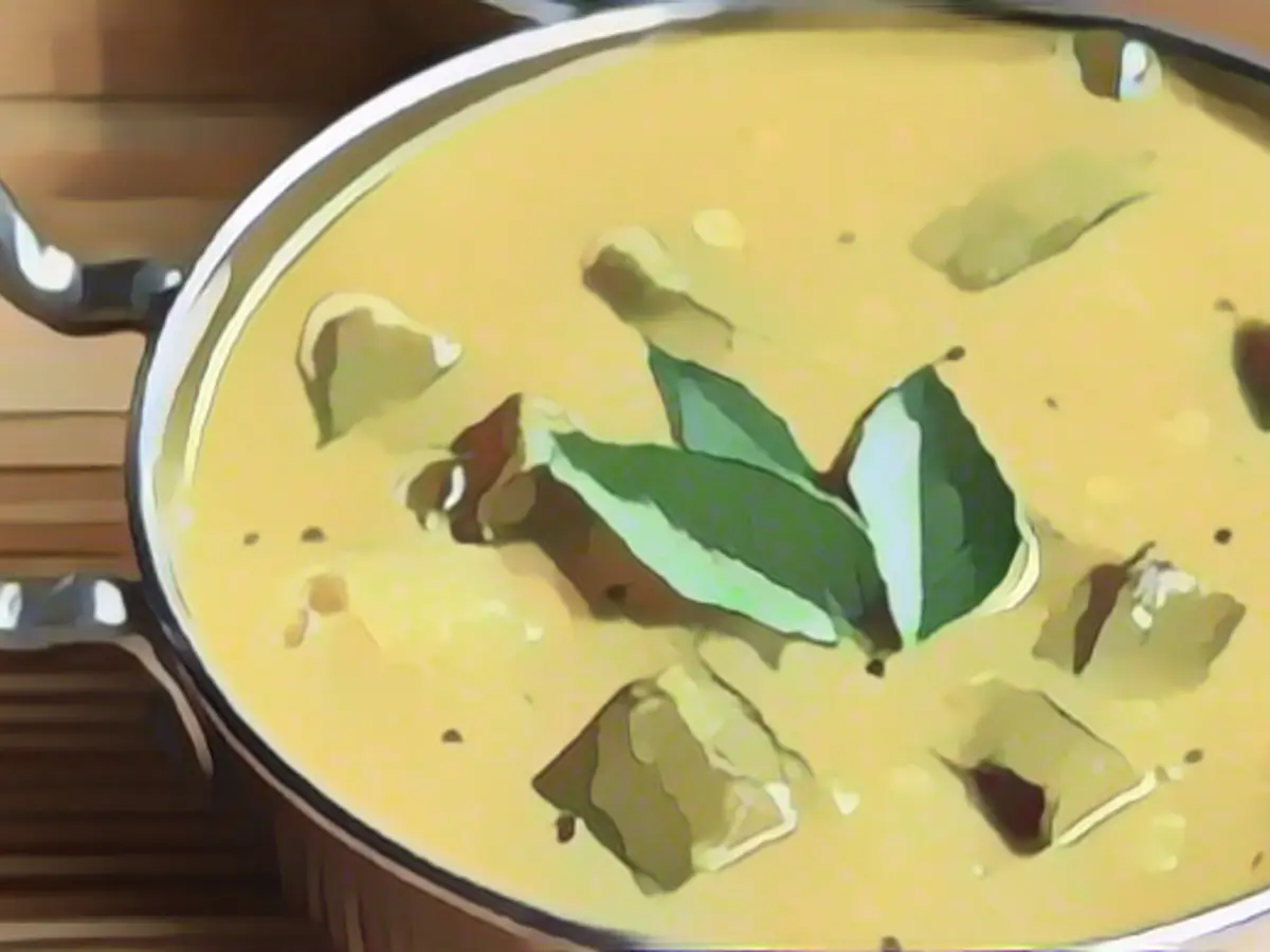 Grated Sambar Masala with Okra