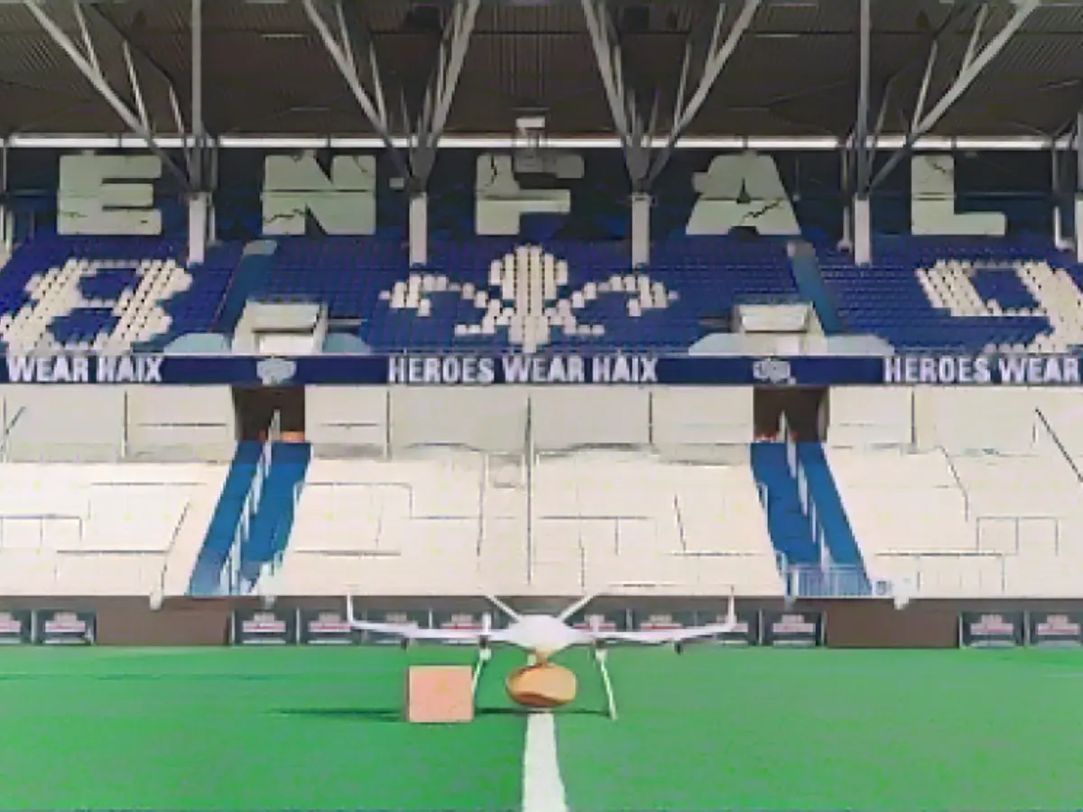 Bundesliga club supplies fans with drones