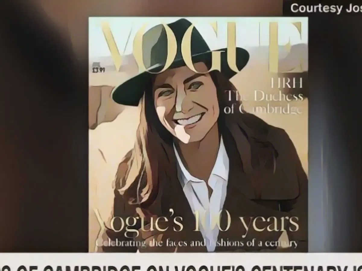 The Duchess of Cambridge appears on the cover of British Vogue