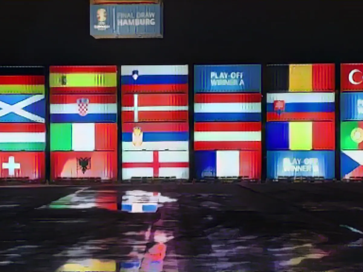Container installation for the European Championships in Hamburg on show for longer