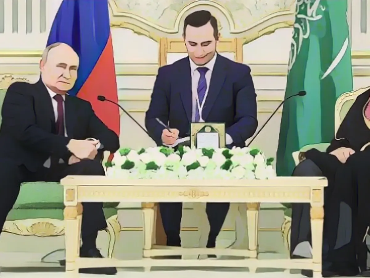 Putin is received in Abu Dhabi and Riyadh