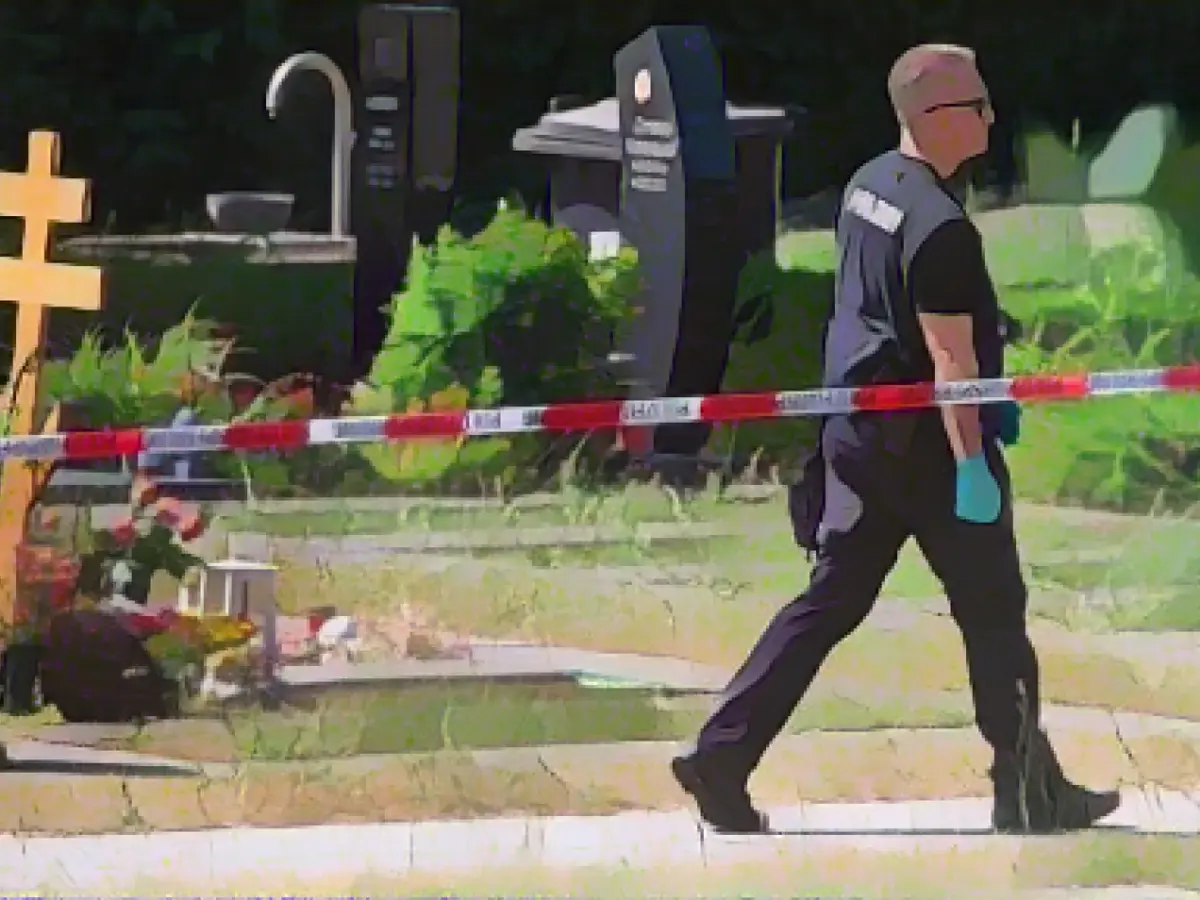 Trial begins over hand grenade thrown at mourners