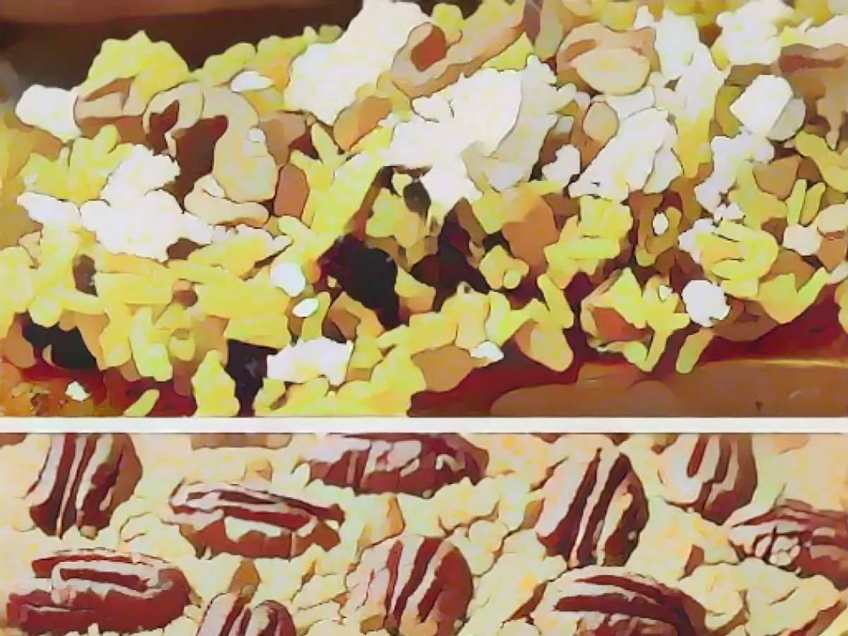 Harvest stuffed butternut squash