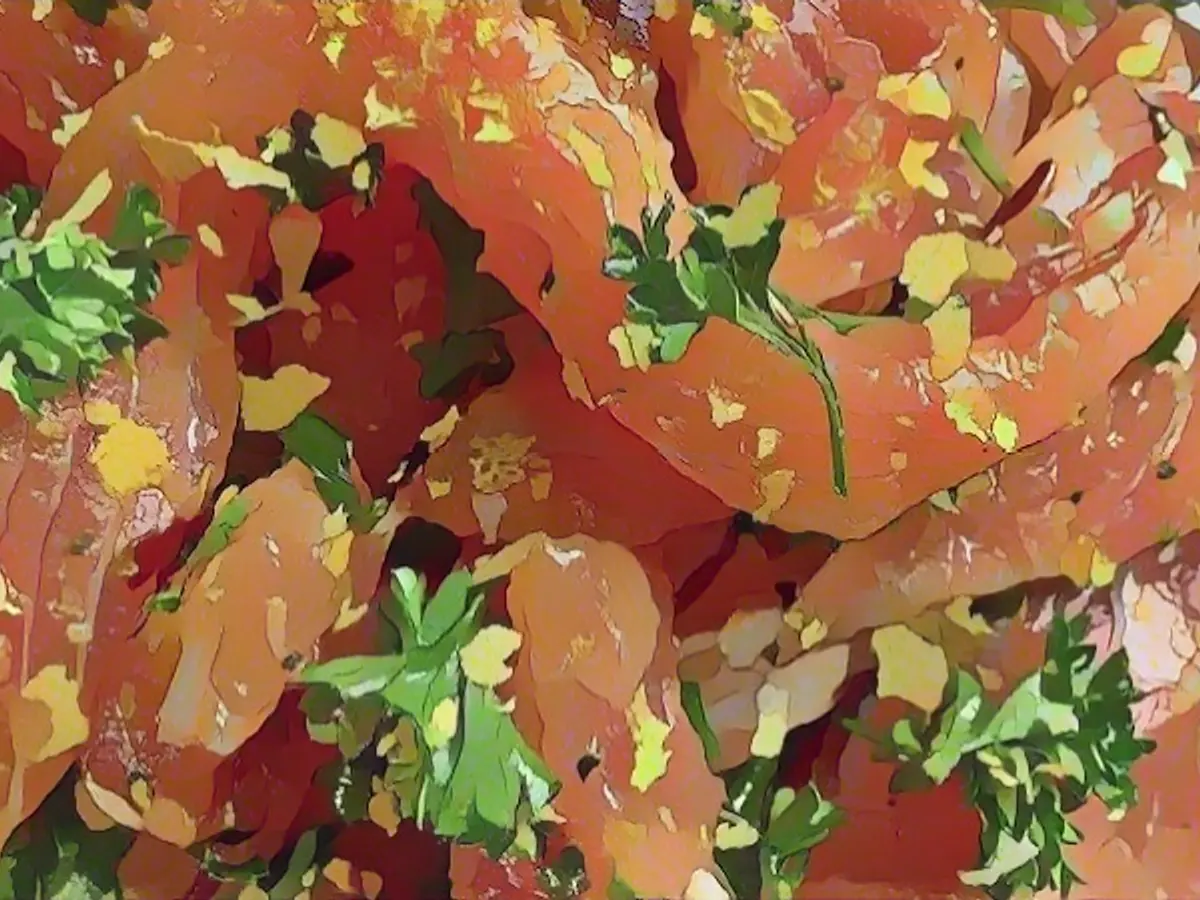 Salmon "Pasta" Aglio E Olio