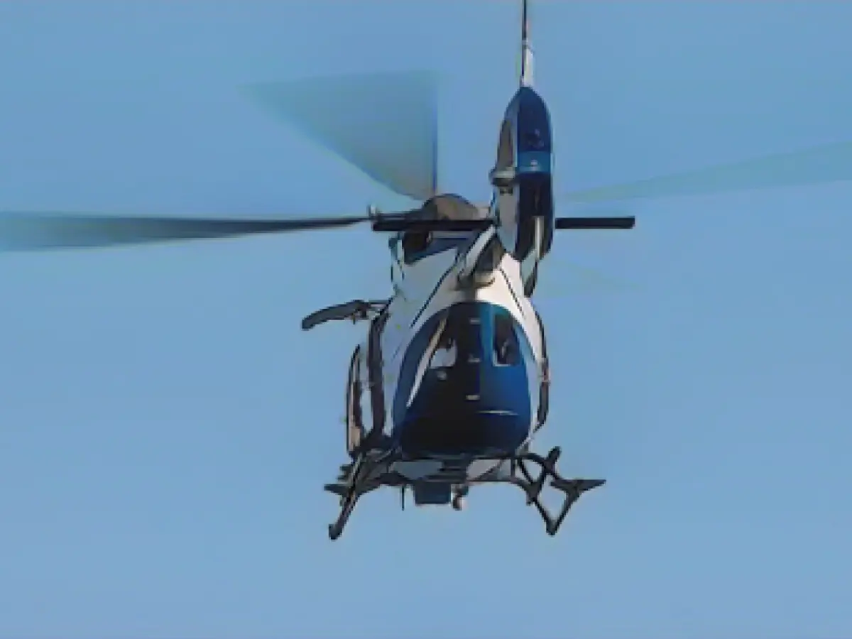 Search by helicopter after dispute between two men