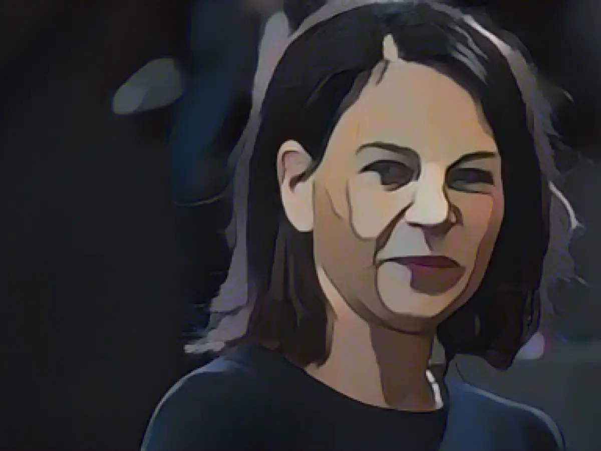 Baerbock calls for "global commitment" to move away from fossil fuels