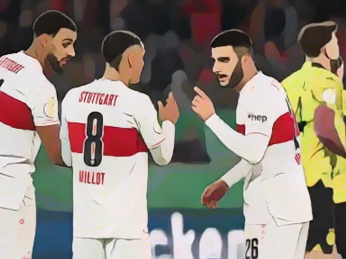 THAT was the TV moment of the cup evening