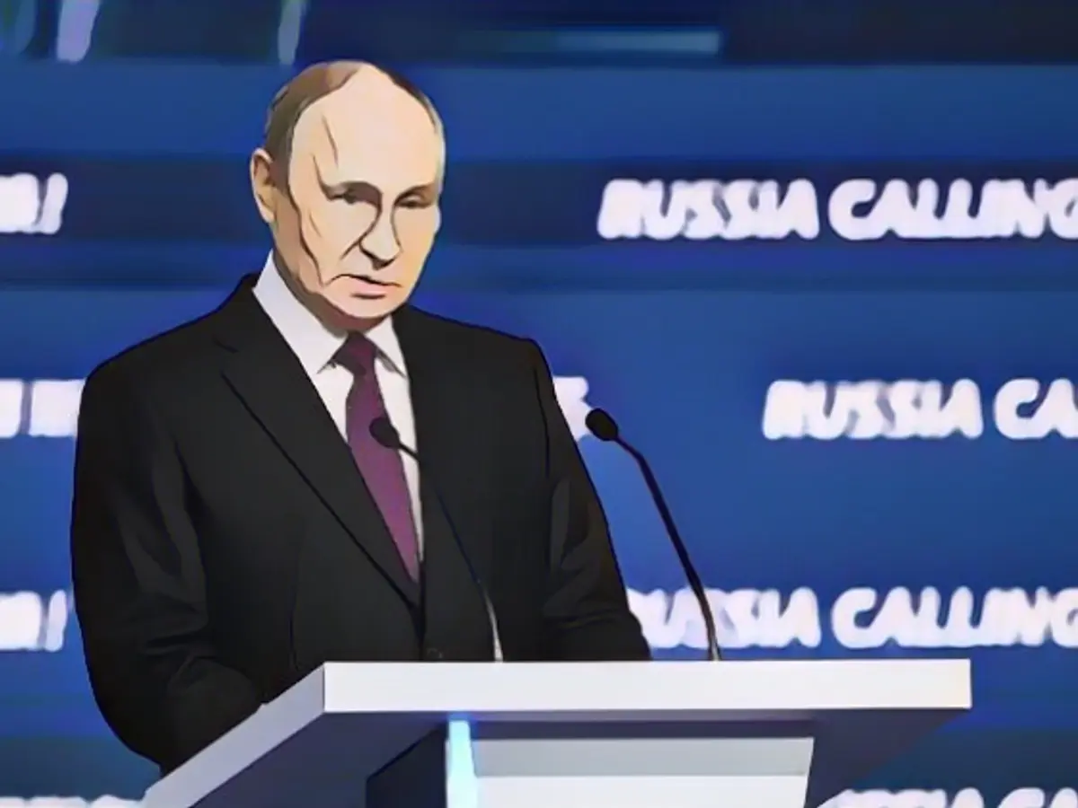 Putin believes Russia is on the winning side