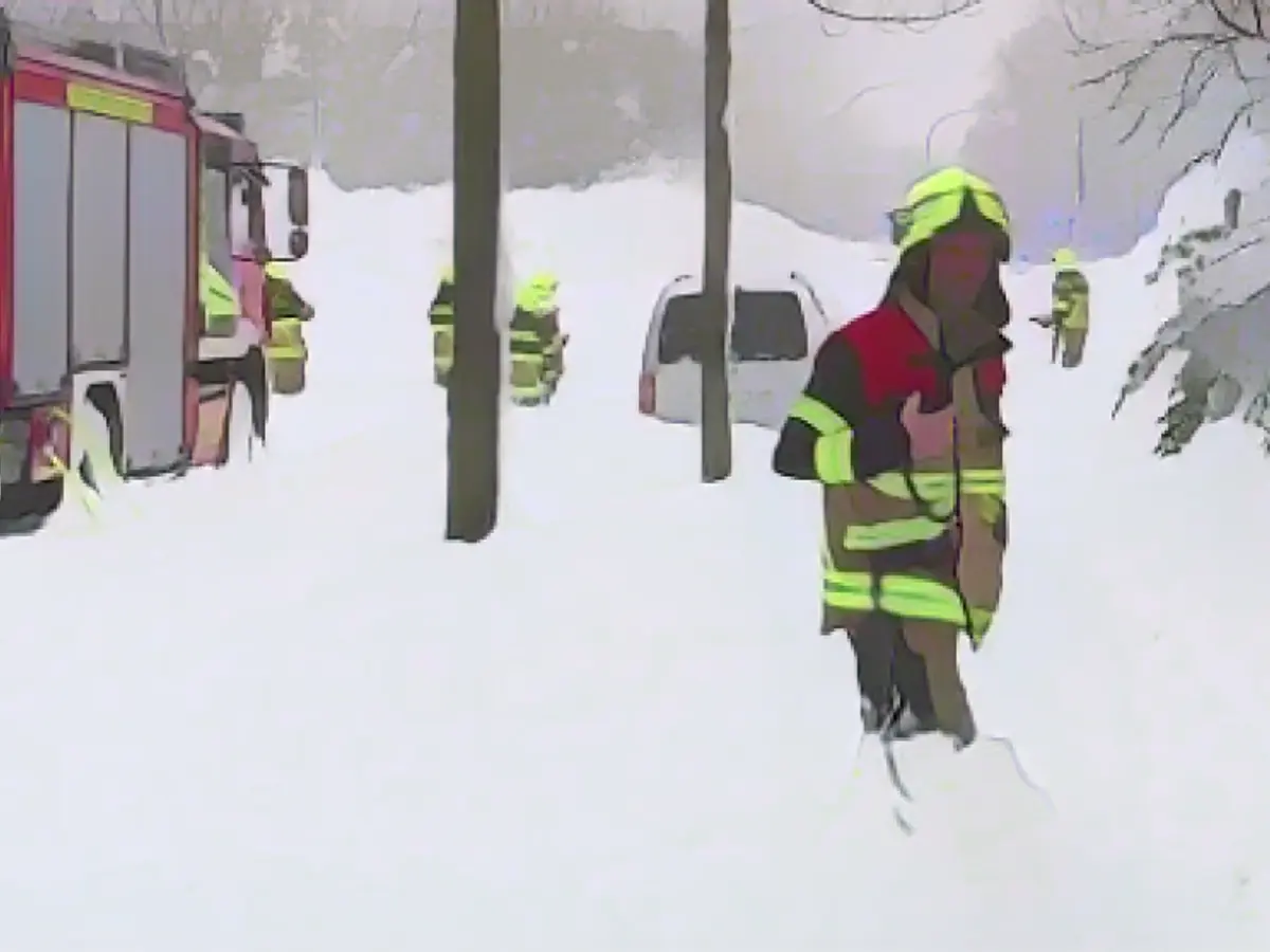 No snow, the white is everything ...