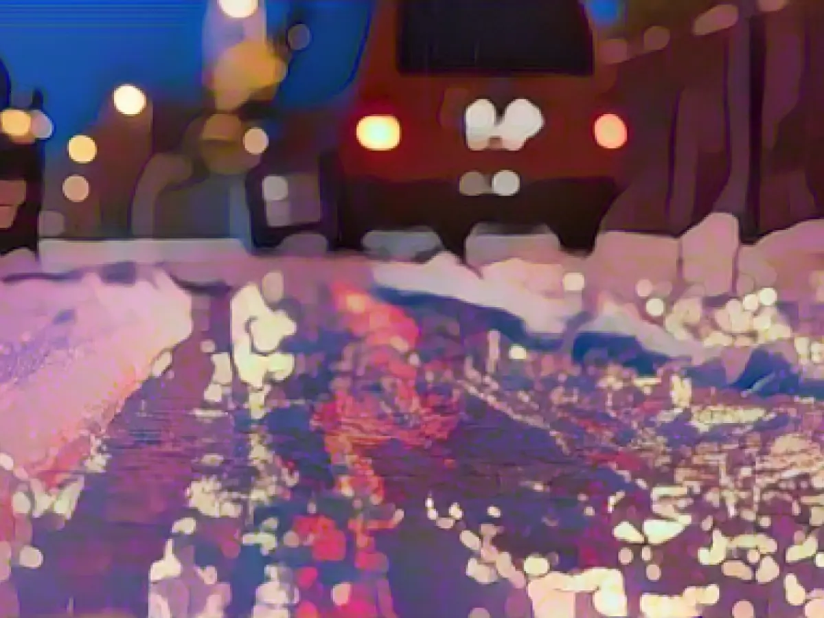 Munich also salts sidewalks due to persistent icy conditions