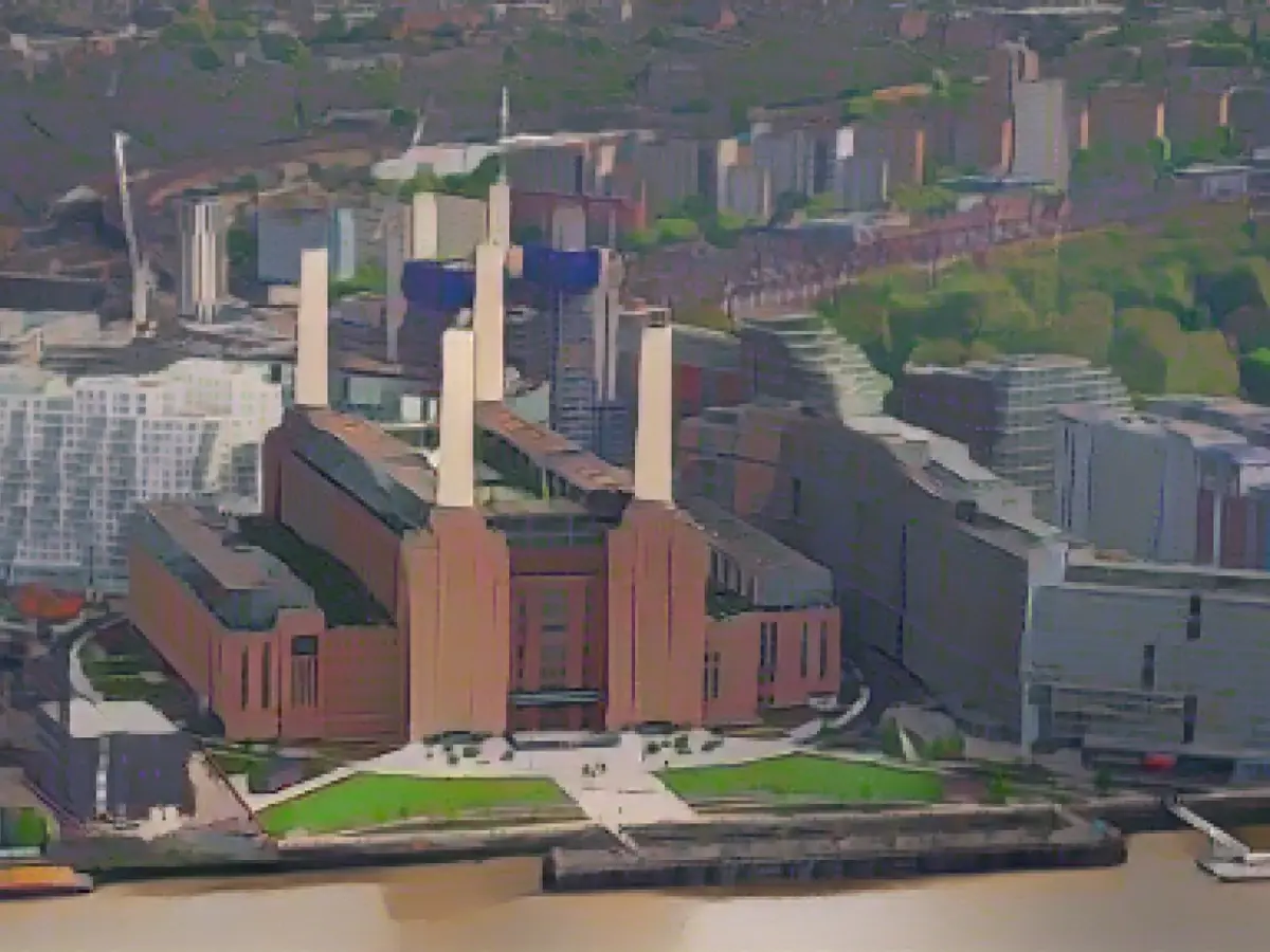 Battersea power station reopens as office, shopping and restaurant hub