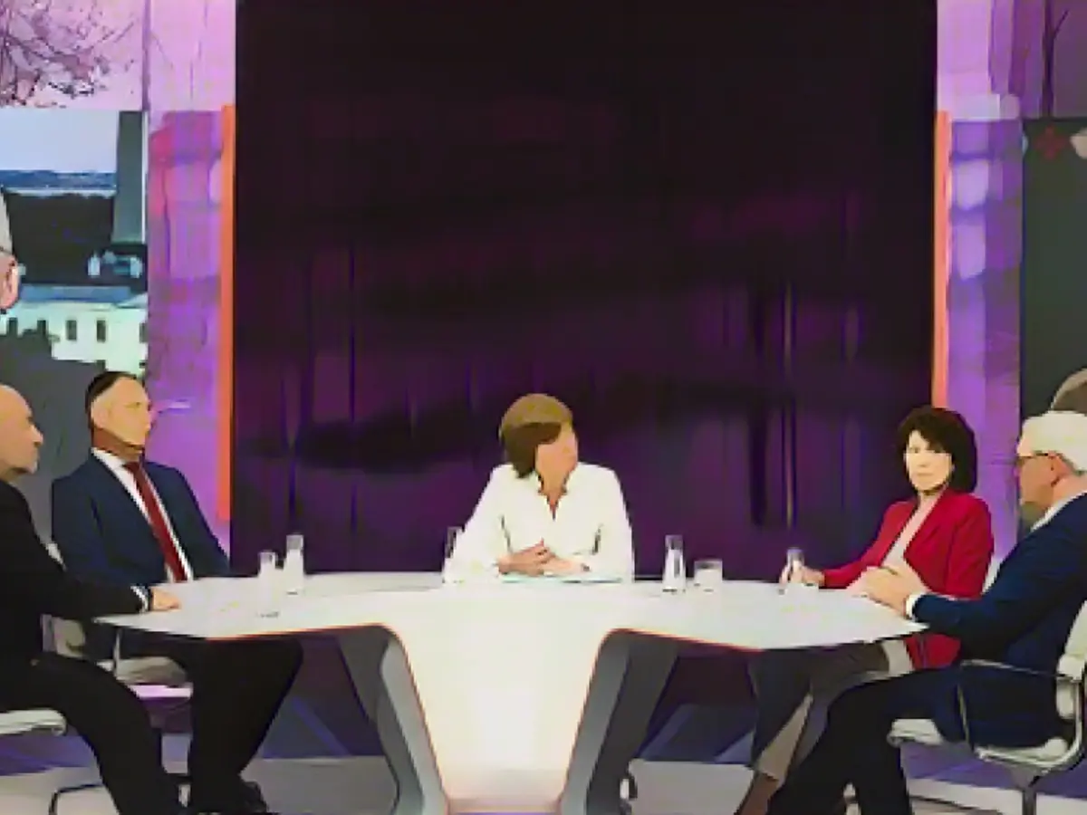 Who is on "Maybrit Illner" tonight?